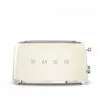 Smeg Toaster 4 Slices Creme
