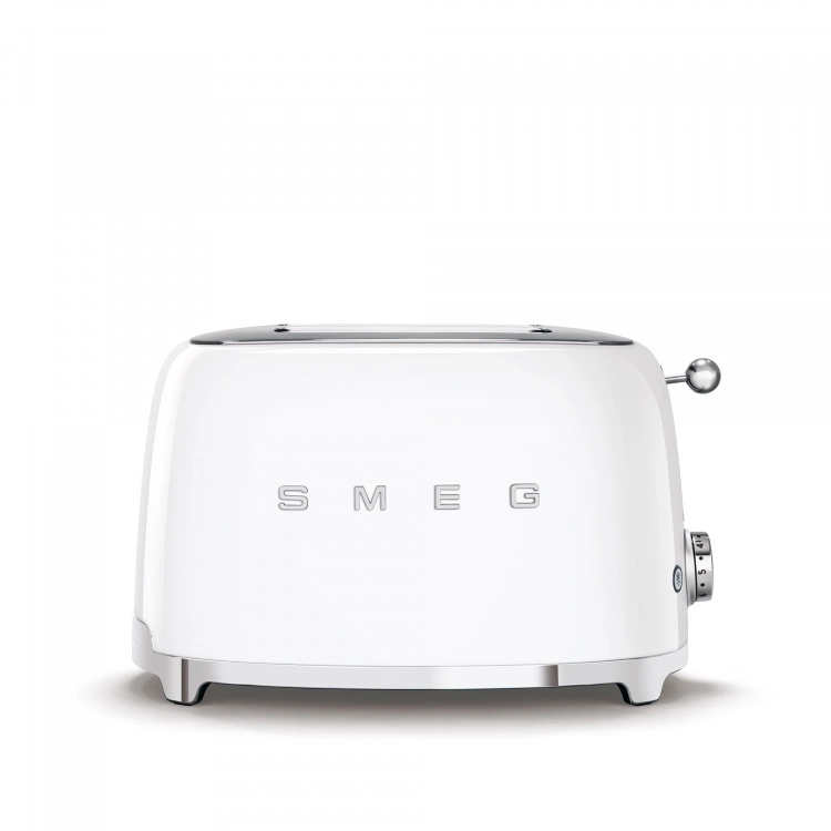 Smeg Toaster 2 Slices White 1 Smeg Toaster 2 Slices White