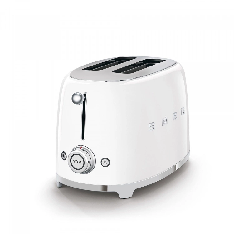 Smeg Toaster 2 Slices White 2 Smeg Toaster 2 Slices White - Bild 2