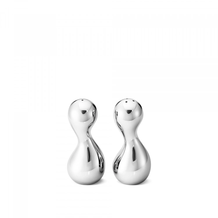 Georg Jensen Cobra Salt & Pepper Shaker 1 Georg Jensen Cobra Salt & Pepper Shaker