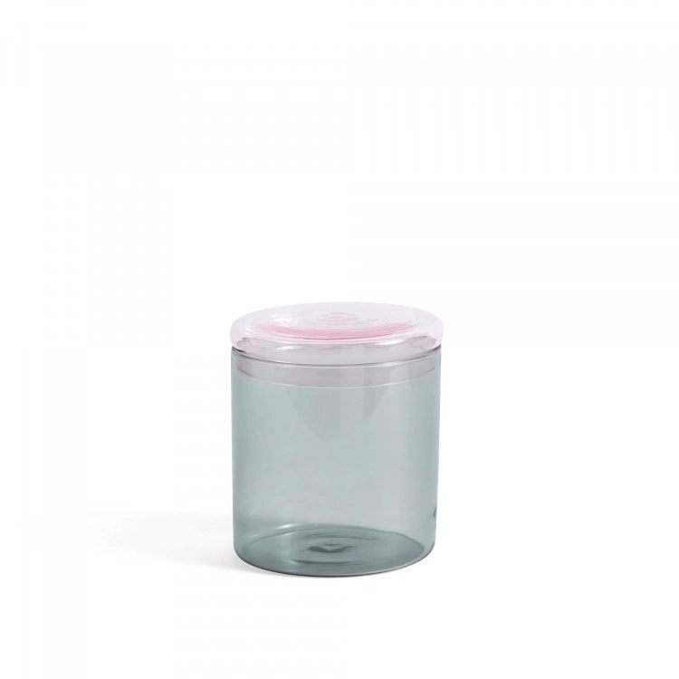 Hay Borosilicate Jar Large - Grey 1 Hay Borosilicate Jar Large - Grey