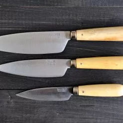 Pallarés Traditionella Köksknivar Kolstål - Brunt Set -Köksknivar Försäljning 10722702 5