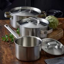 Pillivuyt Somme Pot Set - Set Of 3 -Köksknivar Försäljning 10722848 3