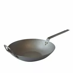 Mauviel Wok Pan Sheet Iron