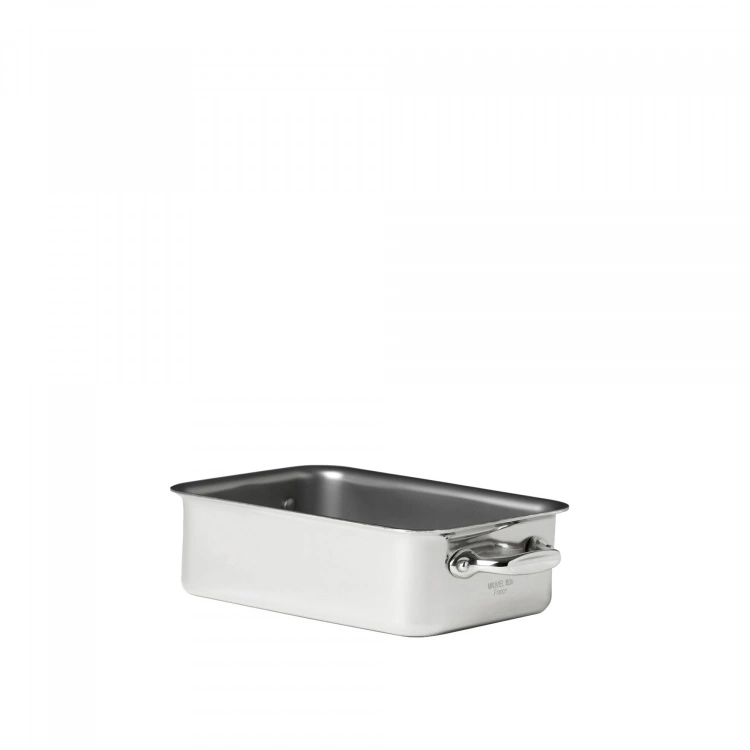 Mauviel Roasting Pan Mini Cook Style Steel - 14 X 10 Cm 1 Mauviel Roasting Pan Mini Cook Style Steel - 14 X 10 Cm