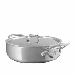 Mauviel Pot With Lid Cook Style Steel - 5,7 L