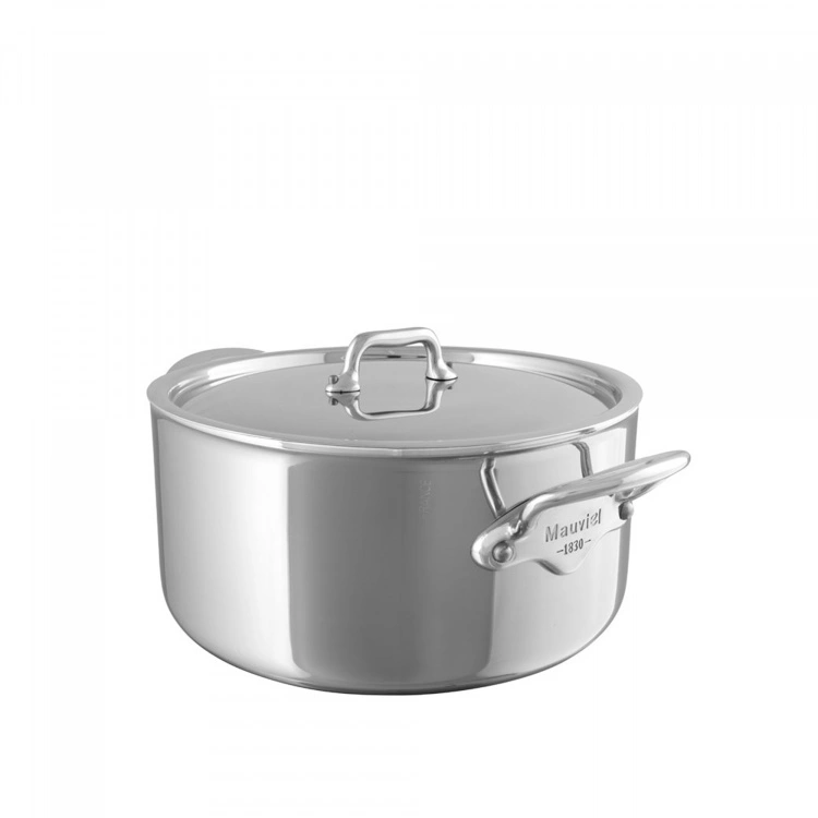 Mauviel Pot With Lid Cook Style Steel - 3,2 L 1 Mauviel Pot With Lid Cook Style Steel - 3,2 L