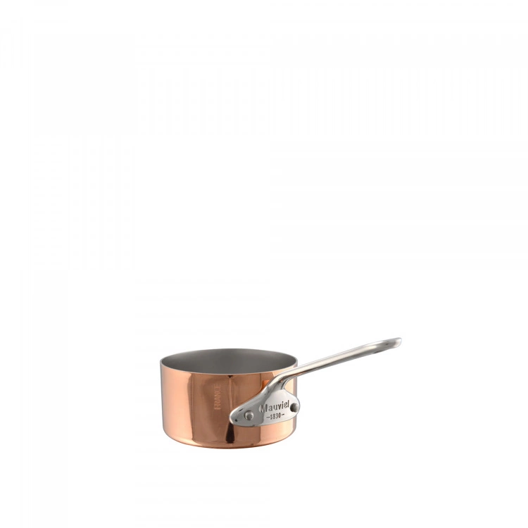Mauviel Mini Saucepan Copper/Steel 9 Cm - 30 Cl 1 Mauviel Mini Saucepan Copper/Steel 9 Cm - 30 Cl