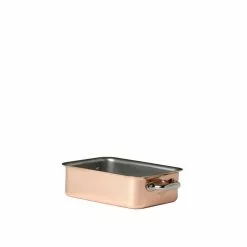 Mauviel Mini Roasting Pan Copper/Steel - 14 X 10 Cm