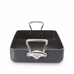 Mauviel Roasting Pan M'Stone3 Black Aluminium - 35 X 25 X 7 Cm