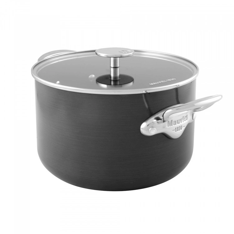 Mauviel Pot With Lid M'Stone3 Black Aluminium - 5,9 L 1 Mauviel Pot With Lid M'Stone3 Black Aluminium - 5,9 L