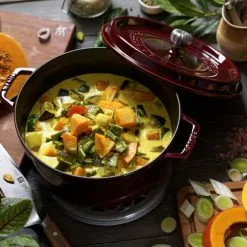 Staub La Cocotte Rund Gryta Ø 26 -Köksknivar Försäljning 10724259r 4