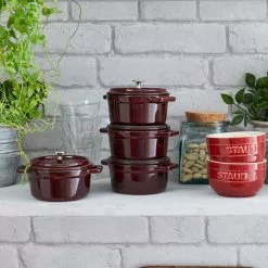 Staub La Cocotte Rund Gryta Ø 10 Cm 10 Staub La Cocotte Rund Gryta Ø 10 Cm -Köksknivar Försäljning 10724264r 5