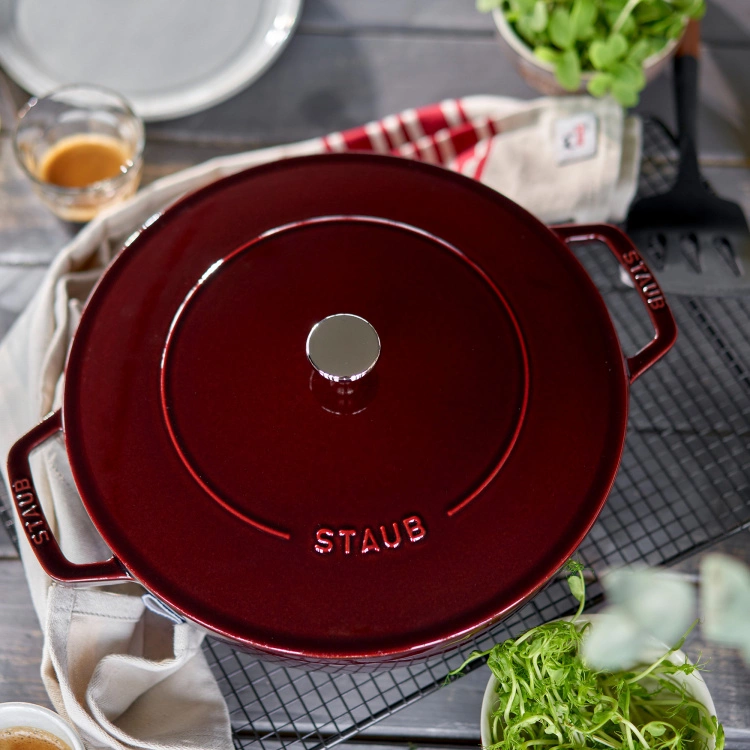 Staub Chistera Sautépanna Ø 28 Cm 2 Staub Chistera Sautépanna Ø 28 Cm - Bild 2