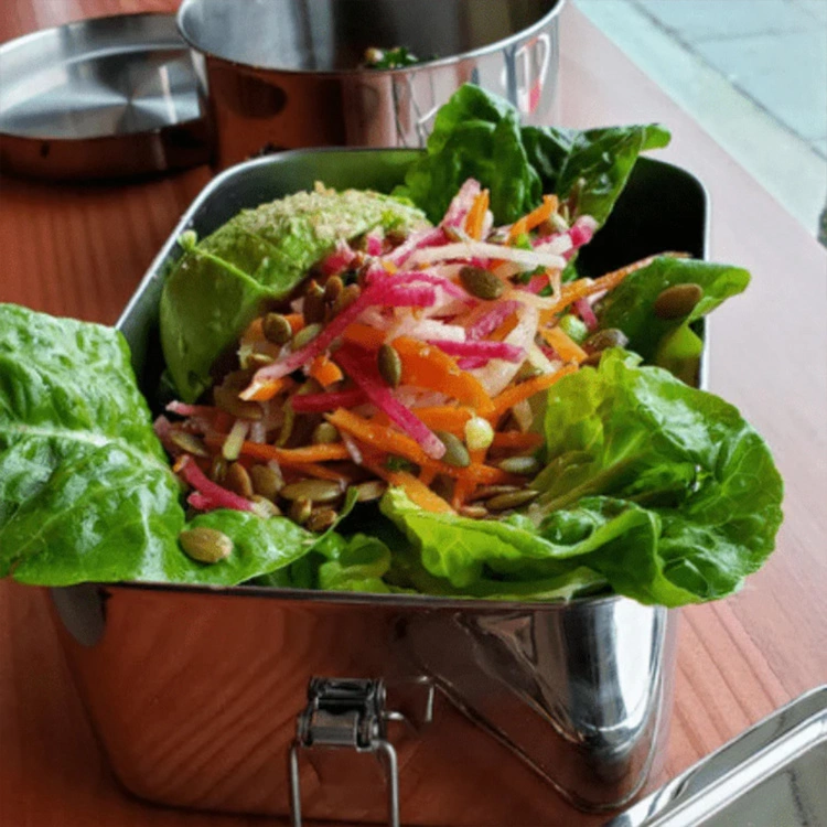 ECOlunchbox Bento Wet Box Rectangle 2 ECOlunchbox Bento Wet Box Rectangle - Bild 2