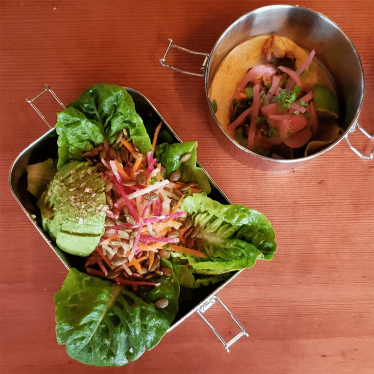 ECOlunchbox Bento Wet Box Rectangle 3 ECOlunchbox Bento Wet Box Rectangle - Bild 3