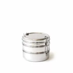 ECOlunchbox Round Three-Tiered Lunch Box Tri Bento