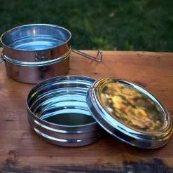 ECOlunchbox Round Three-Tiered Lunch Box Tri Bento -Köksknivar Försäljning 10724862 3