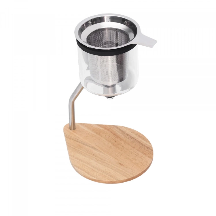 Joy Resolve Manual Brewer Rubber Wood, 300 Ml 1 Joy Resolve Manual Brewer Rubber Wood, 300 Ml