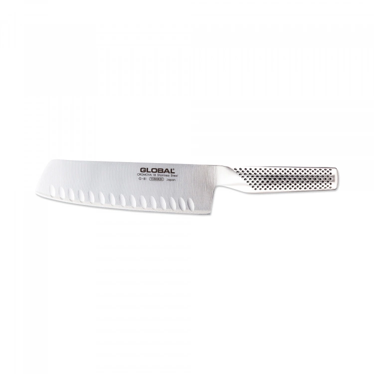 Global G-81 Grönsakshacka Olivslipad 18 Cm 1 Global G-81 Grönsakshacka Olivslipad 18 Cm